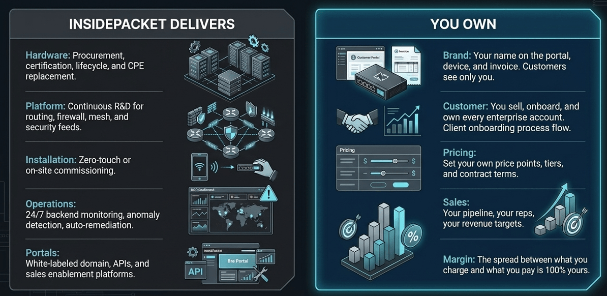 InsidePacket Delivers vs. What You Own