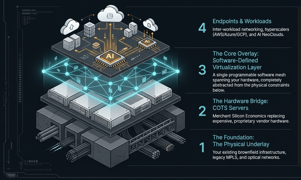 Managed NaaS Infrastructure Overlay